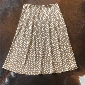 Polka dot skirt